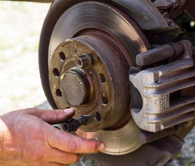 brake repair and maintenance services- brake pad replacement, disc facing, fluid checks, and complete brake system diagnostics.